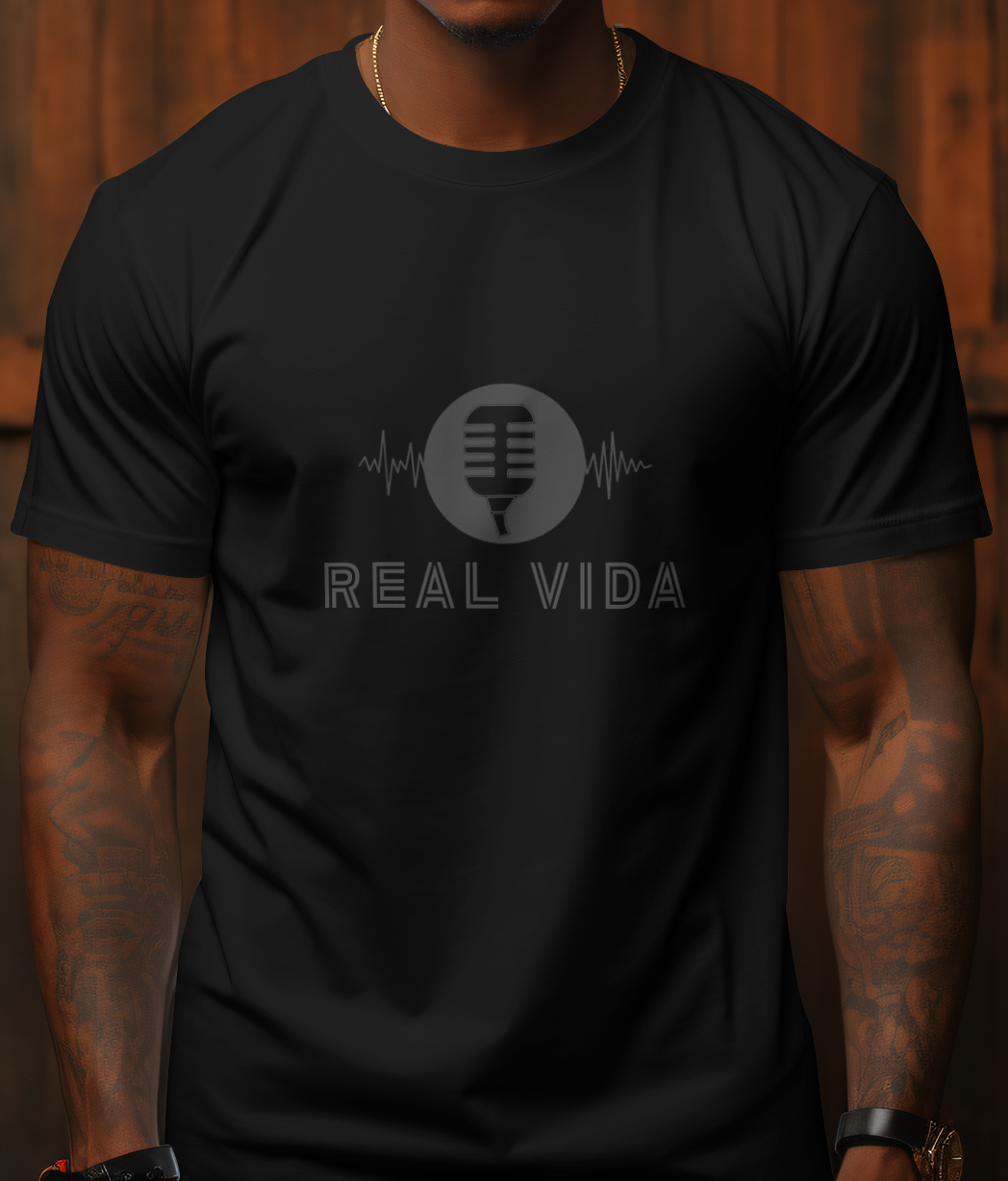 Real Vida Gray on Black