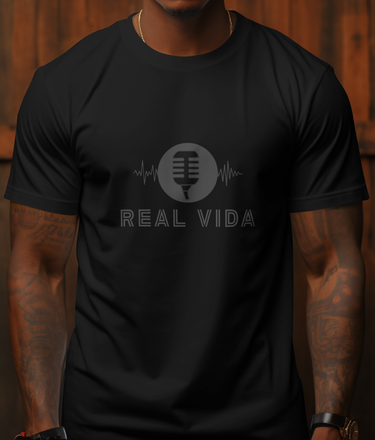 Real Vida Gray on Black